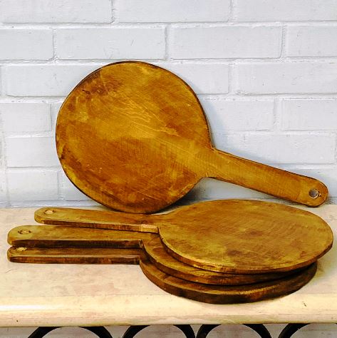 Round White Cutting Board - Large - Engraved