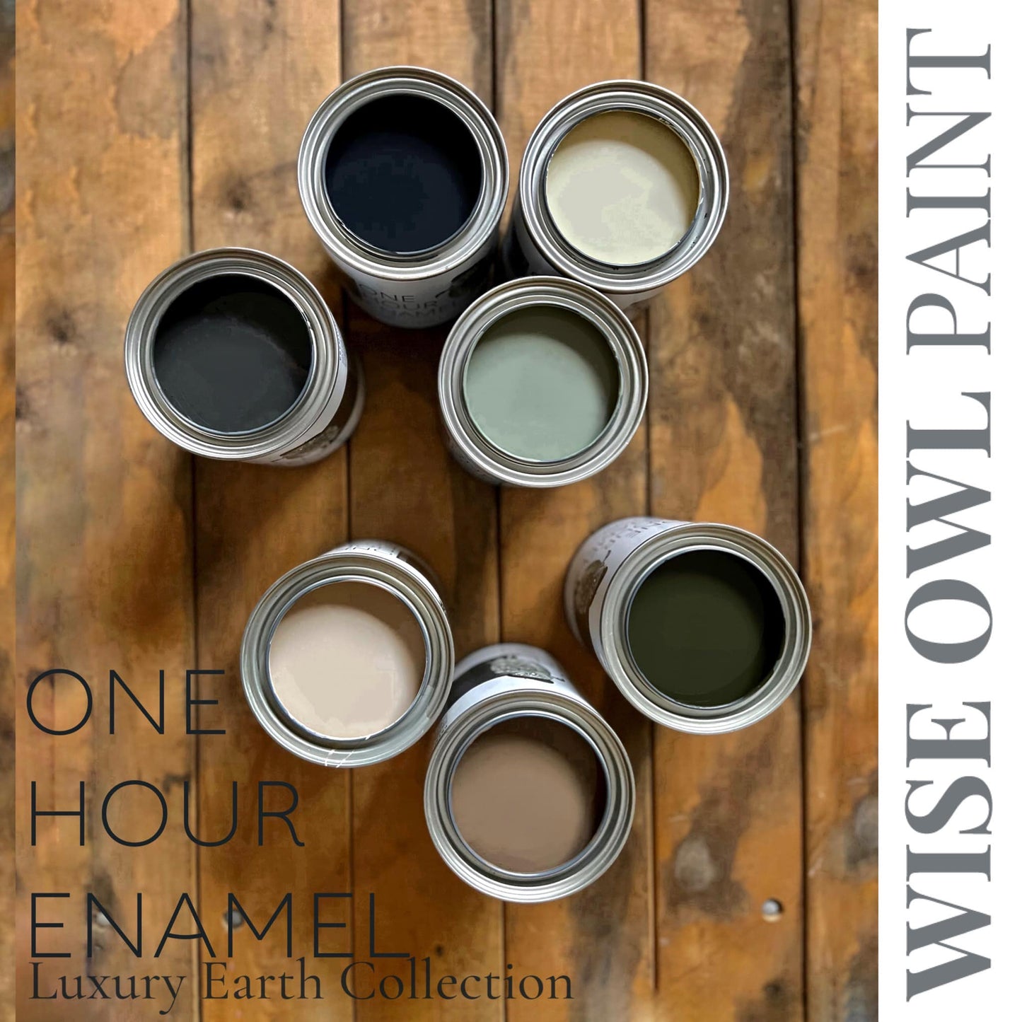 *NEW* Wise Owl One Hour Enamel - Wrought Iron