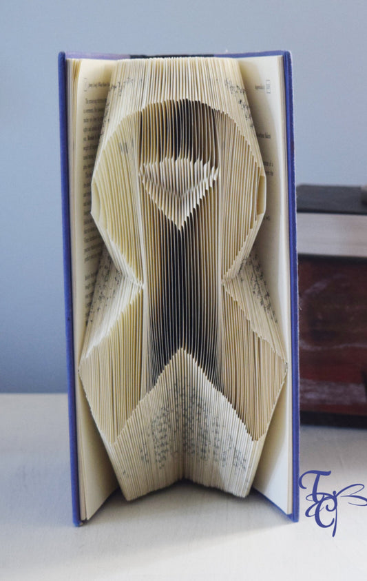 Awareness Ribbon Folded Book