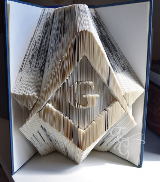 Masonic Symbol Folded Book
